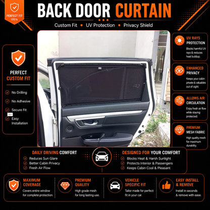 Honda CRV 4th Car Curtains (2015-2021)