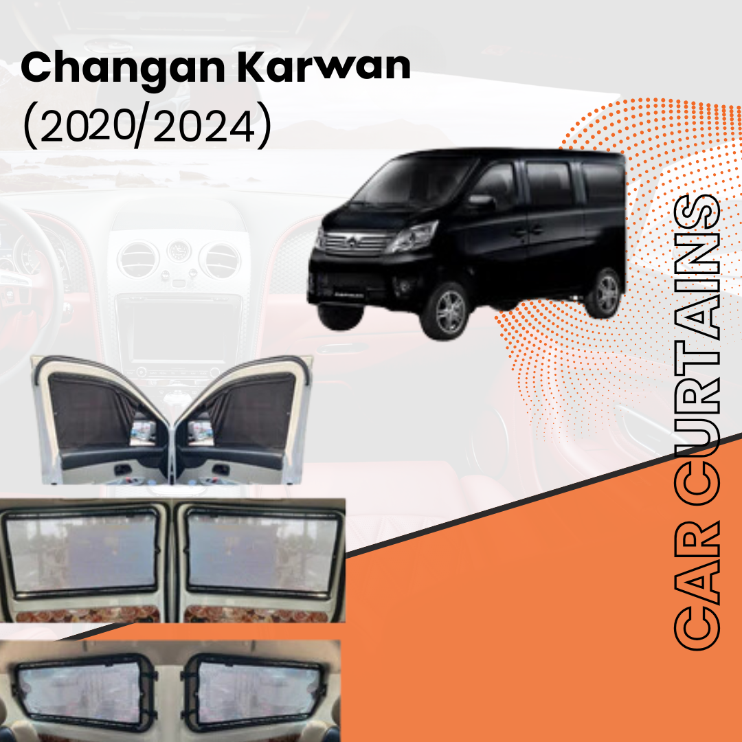 Changan Karwan 1st (2020- 2024) Car Curtains 6 Windows