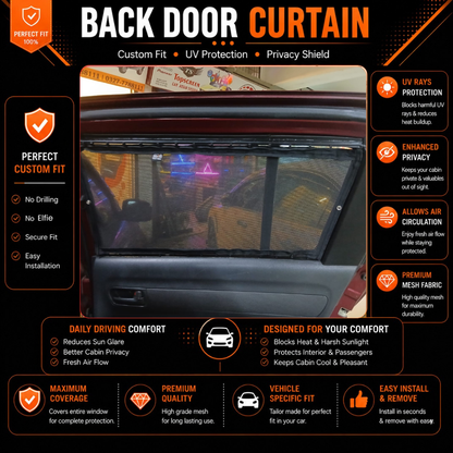 Suzuki Swift 2nd Car Curtains (2009/2021)