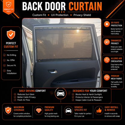 Daihatsu Move Gen4 (2006 - 2010) Car Curtains