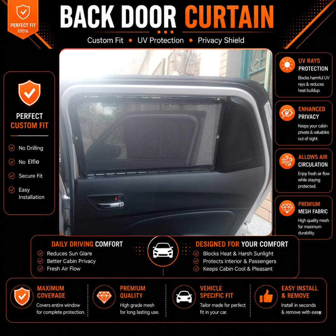 Suzuki Swift 3rd Car Curtains (2022/2026)