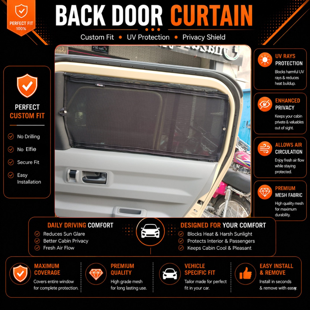 Daihatsu TAFT 1st 2022/2025 Car Curtains