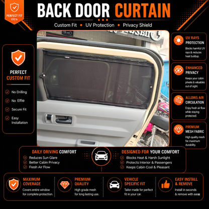 Daihatsu TAFT 1st 2022/2025 Car Curtains