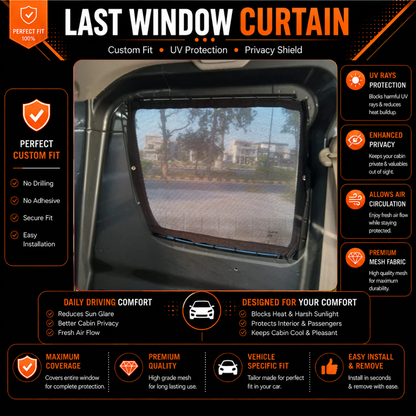JW Forland Safari 1st 2020/2024 Car Curtains