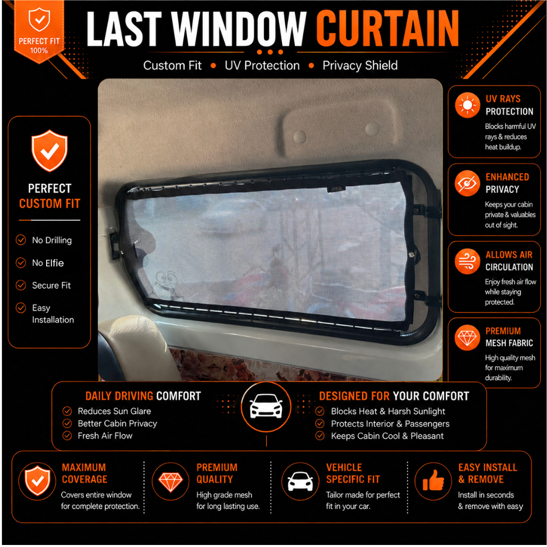 Changan Karwan 1st (2020- 2024) Car Curtains 6 Windows