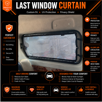 Changan Karwan 1st (2020- 2024) Car Curtains 6 Windows