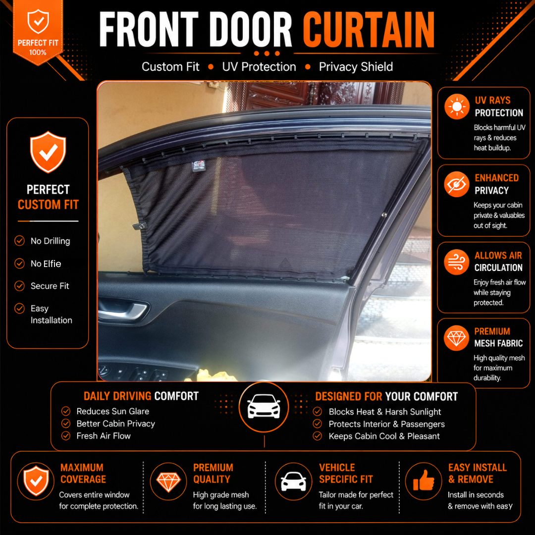 Kia Stonic 1st Car Curtains (2021/2023)