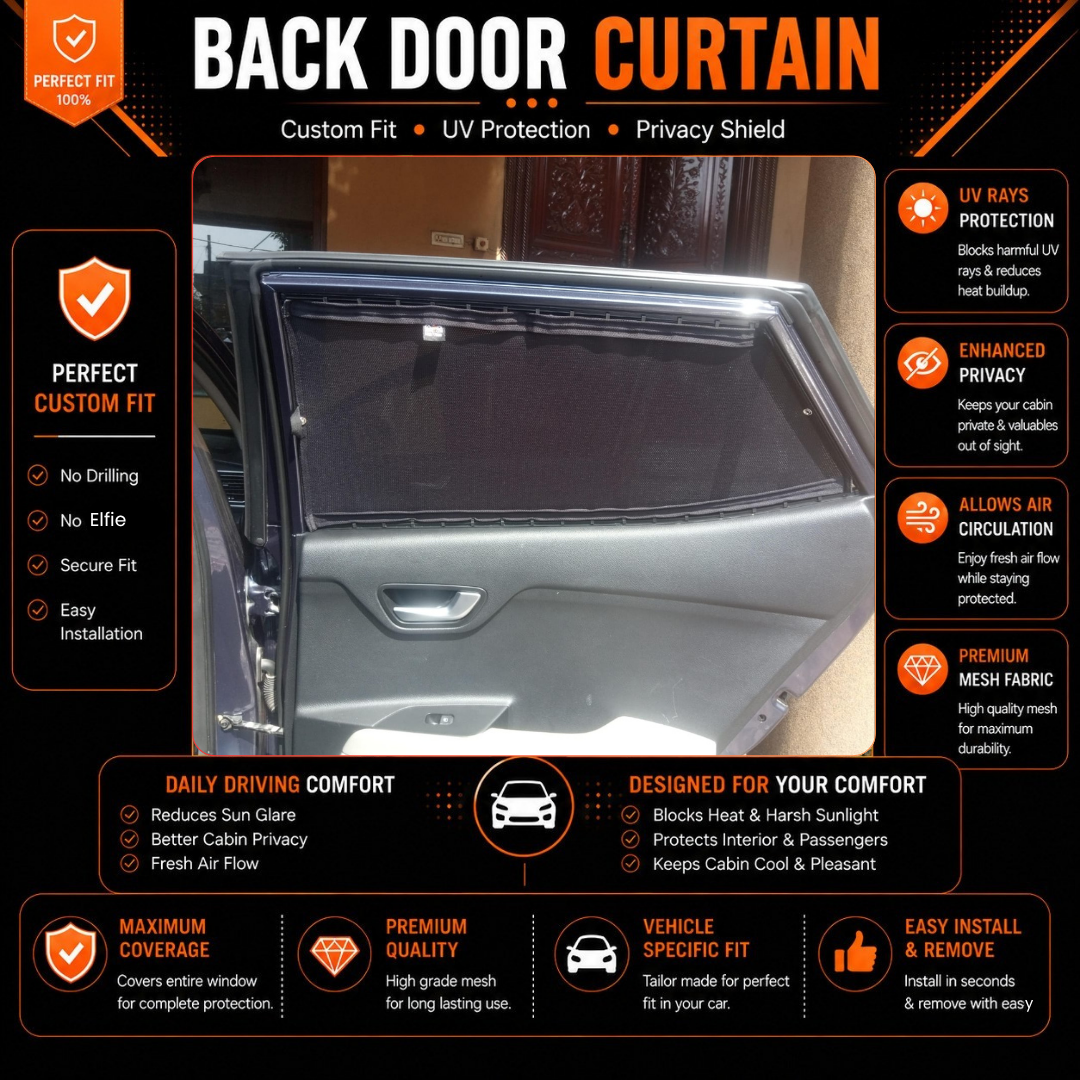 Kia Stonic 1st Car Curtains (2021/2023)