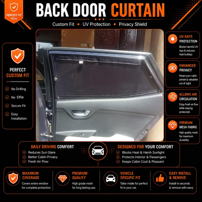 Kia Stonic 1st Car Curtains (2021/2023)