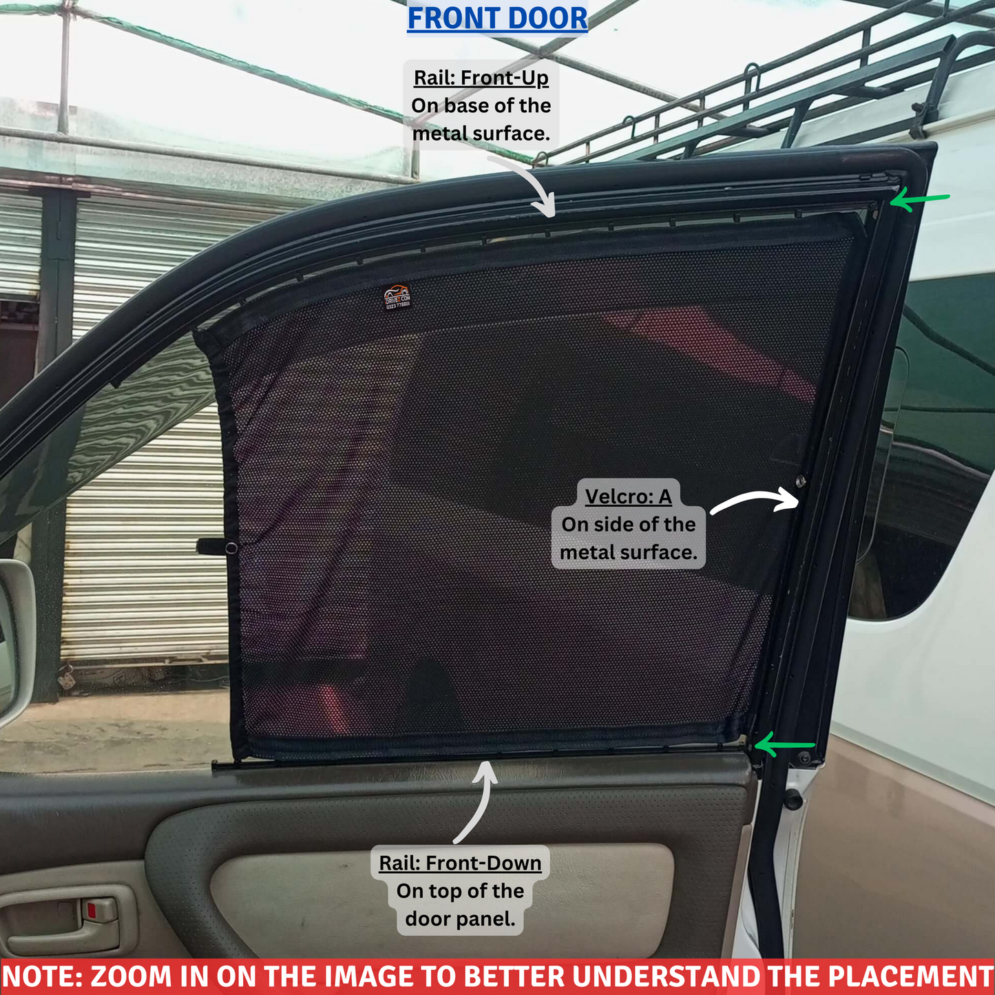 Toyota Land Cruiser J100 Car Curtains (1998/2007)