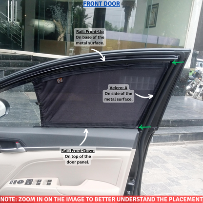 Hyundai Elantra 6th Car Curtains (2017/2024)