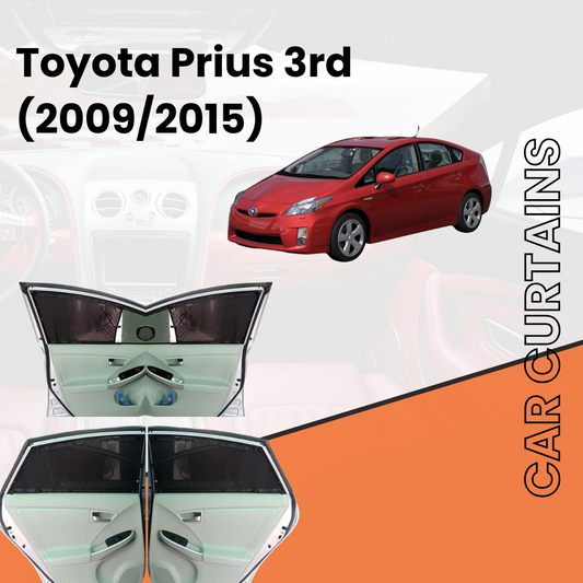Toyota Prius 3rd Car Curtains (2009/2015)