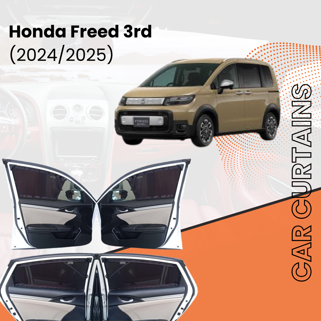 Honda Freed 3rd 2024/2025 Car Curtains