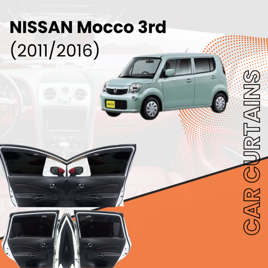 NISSAN Mocco 3rd 2011/2016 Car Curtains