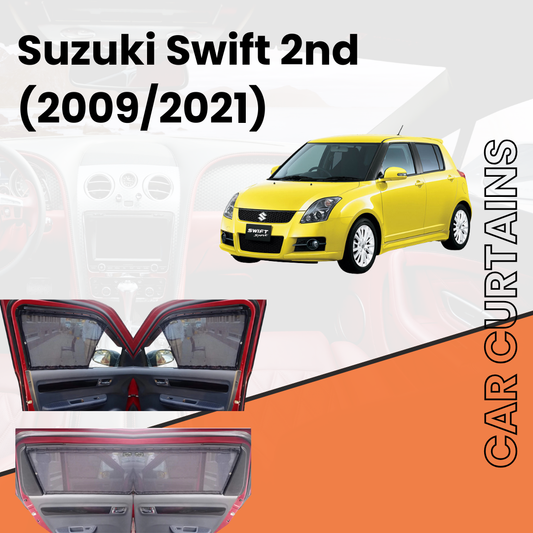 Suzuki Swift 2nd Car Curtains (2009/2021)
