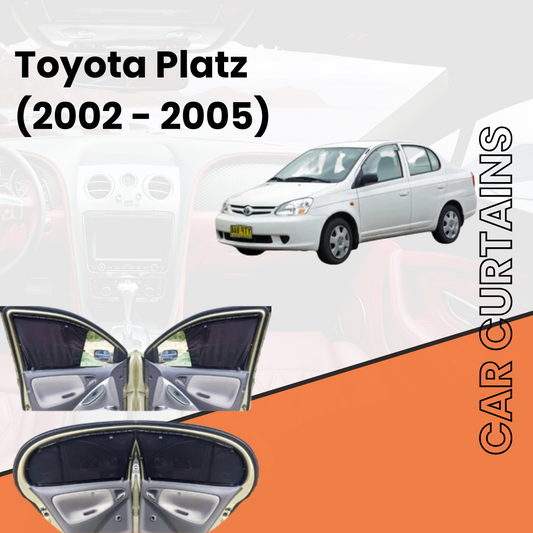 Toyota Platz (2002 - 2005) Car Curtains