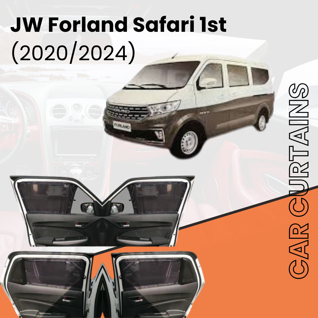 JW Forland Safari 1st 2020/2024 Car Curtains