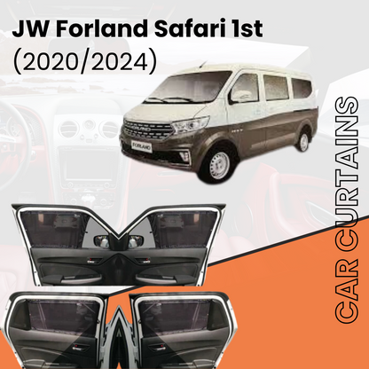 JW Forland Safari 1st 2020/2024 Car Curtains