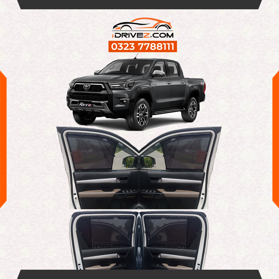 Toyota Hilux 8th (Revo) Car Curtains (2016/2024)