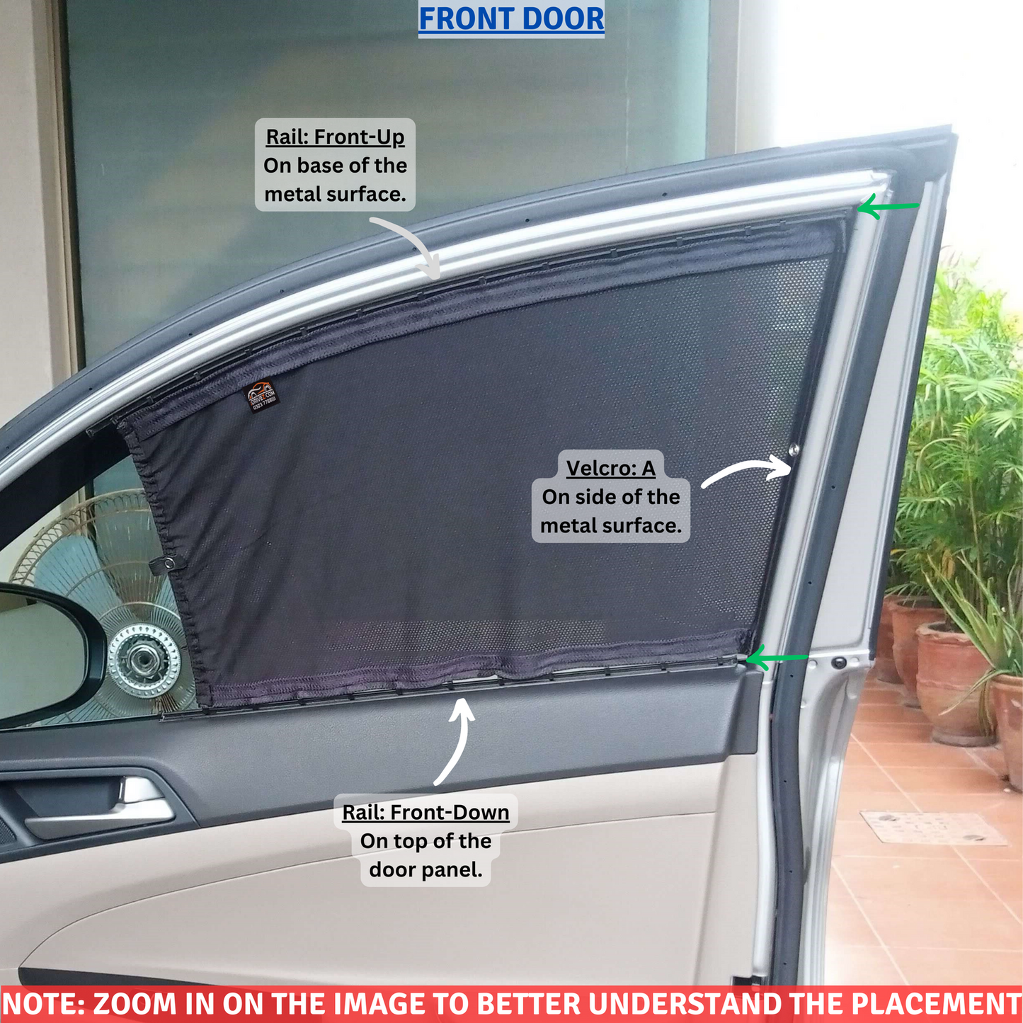 Hyundai Tucson Car Curtains (2020/2024)