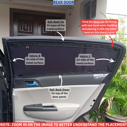 Kia Sportage 4th Car Curtains (2019/2024)